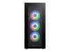 Thermaltake Divider 500 TG ARGB Tårn ATX Ingen strømforsyning Sort