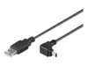 TECHly USB-kabel 1.8m Sort