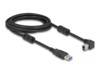 DeLOCK USB 3.0 USB-kabel 3m Sort