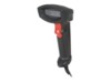 Manhattan Linear CCD Handheld Barcode Scanner, USB, 500mm Scan Depth, IP54 rating, Cable length 1.5m, Max Ambient Light 100,000 lux (sunlight), Black, Three Year Warranty, Box Stregkodescanner