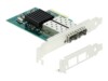 DeLock Netværksadapter PCI Express x4 1Gbps