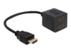 DeLock Adapter HDMI High Speed Video-/audiosplitter HDMI
