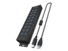 ICY BOX IB-HUB1720-U3 Hub 20 porte USB