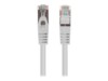 Lanberg CAT 6 Foldet uskærmet snoet par (F/UTP) 1.5m Patchkabel Gray RAL7035
