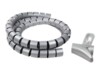 LogiLink Cable Spiral Wrapping Band 1.5m Grå