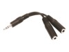Sandberg Lyd adapter Sort