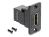 Delock Panel Mount HDMI female to female 4K black