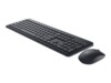 Dell Keyboard and Mouse KM3322W Sæt med mus og tastatur Pressestempel Trådløs UK