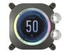 CORSAIR iCUE XC7 RGB ELITE LCD CPU-vandblokering til flydende kølesystem 1-pack Grå