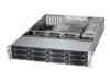 Supermicro SC826 BAC12-R1K23LPB Rackversion Forstærket forlænger ATX 1200Watt Strømforsyning Sort