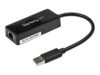 StarTech.com Netværksadapter SuperSpeed USB 3.0 Kabling