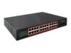 Qoltec 24-porte Gigabit Ethernet