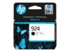 HP 924 Black Original Sort 500 sider Blæk