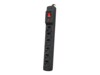 Armac Multi M6 Stikdåse 6-stik 16A Sort 1.5m