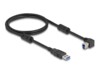 DeLOCK USB 3.0 USB-kabel 1m Sort