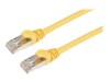 Prokord CAT 6 Afskærmet parsnoet (STP) 2m Netværkskabel Yellow
