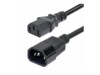 StarTech.com 4.5m Power Extension Cord, C14 to C13, 15A 250V, KEMA-KEUR Forlængerkabel til strøm 4.6m Sort