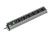 Bachmann Stikdåse 6-stik 16A 2m