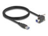 DeLOCK USB 3.0 USB-kabel 1m Sort