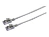 Prokord Slim CAT 6a U/FTP 2.5m Netværkskabel Grey