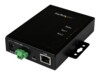 StarTech.com 2 Port Serial-to-IP Device Server - RS232 - Metal and Mountable - Serial Device Server - RS232 Serial-Over-IP (NETRS2322P) Enhedsserver 2porte Montebar i væggen
