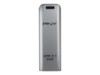 PNY Elite Steel 64GB USB 3.1 USB stick Sølv