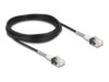 DeLOCK CAT 6a Ikke afskærmet parsnoet (UTP) 5m Patchkabel Sort