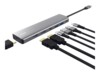 Trust Dalyx 7-in-1 USB-C Multiport Adapter USB-C 3.2 Dockingstation