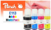 Peach 321322 Sort, Cyan, Magenta, Gul 7500 sider Blæk