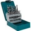Makita Borebitsæt Træ Metal Beton 5 mm 6 mm 8 mm 10 mm 4 mm 3 mm 18 stk