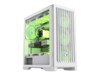 GameMax Titan LEADER 2 WH Tower Udvidet ATX Hvid Transparent