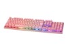 DELTACO GAMING PK75 Tastatur Membran RGB Kablet Tysk