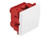 Delock Easy 45 1-gang Switch 1-pole 1-way 45 x 45 mm, white