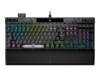 CORSAIR K70 MAX RGB Tastatur Magnetisk mekanisk Per-tast RGB Kablet Nordisk