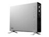 De'Longhi Slim Style HCX 3220FTS Varmeapparat Sort Hvid