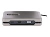 StarTech.com USB-C Multiport Adapter USB-C DP Alt Mode Video Output / 4K HDMI 2.0 / VGA, USB-C Dual Monitor, 100W PD Pass-Through, USB Type C/MST Adapter Hub - 2x USB-A 10Gbps, GbE (DKM31C3HVCPD) Dockingstation