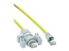 METZ CONNECT E-DAT V6 CAT 6 S/FTP CU 20m Gul