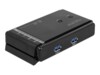 Delock USB 3.0 Matrix Switch 2 x 2 Sort