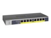 NETGEAR GS108PP Switch 8-porte Gigabit PoE+