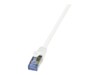 LogiLink PrimeLine CAT 7 SFTP, PiMF 25cm Patchkabel Hvid