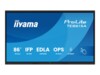 iiyama ProLite TE8615A-B1AG 86' Digital skiltning/interaktiv kommunikation 3840 x 2160