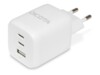 DICOTA Adapter 65Watt 1xUSB-A 2.0 2xUSB-C