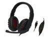 LogiLink Stereo High Quality Headset Kablet Høretelefoner Sort