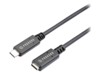 Prokord USB Type-C forlængerkabel 2m Sort