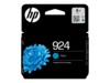 HP 924 Cyan Original Cyan