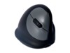 R-Go HE Mouse Ergonomisk mus, Stor (over 185mm), Højre, Trådløs Trådløs Sort Sølv