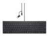 Dell Wired Collaboration Keyboard KB525C Tastatur Pressestempel Kablet US International