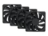 HYTE FA12 Fan 4-pack Sort 120 mm