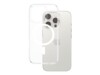 PanzerGlass HardCase Transparent w. White MagSafe iPhone 16 Pro Beskyttelsescover Transparent Apple iPhone 16 Pro