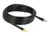 DeLOCK CFD400 LLC400 low loss 5m Forlængerkabel til antenne Sort